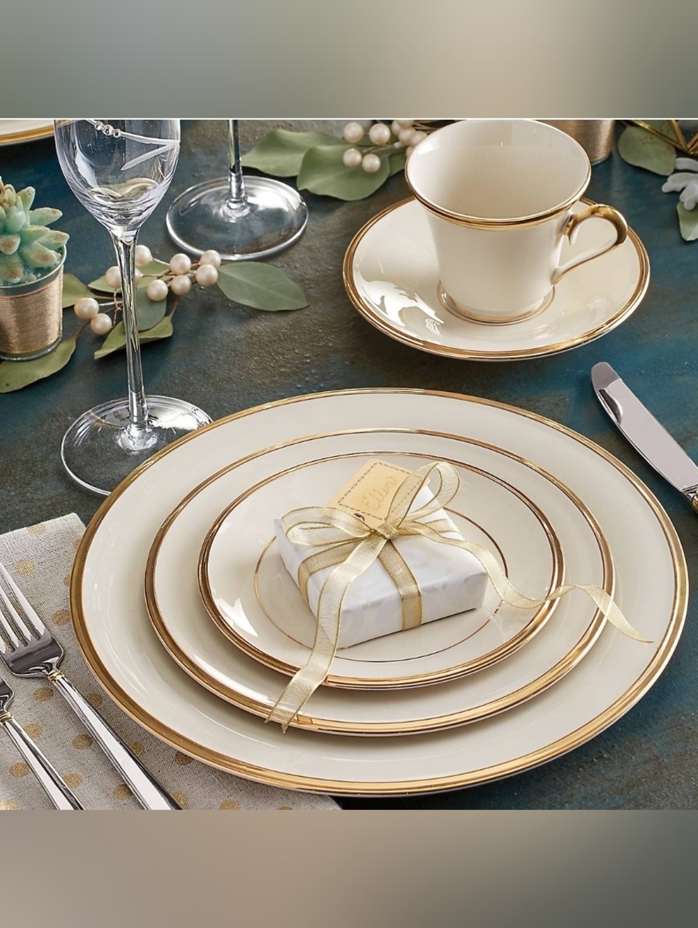 New Lenox Eternal 5 Pcs Place Setting For 1